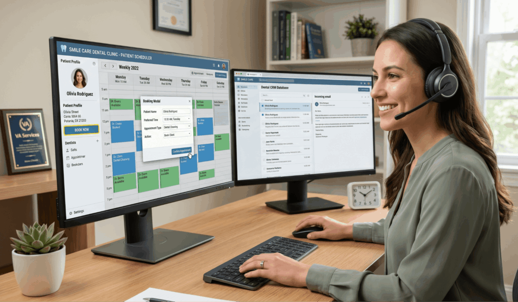 Reclaiming Clinical Time How a Dental Practice Owner Used a VA to Streamline Patient Administration